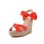 halpa Naisten sandaalit-Sandaalit / Avokkaat - Kiilakorko - Naisten kengät - Canvas - Keltainen / Vihreä / Pinkki - Puku - Slingback