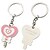 cheap Customized Key Chains-Personalized Engraved Gift Lollipop Shape Keychains(Set of 6)