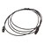 economico Cavi audio-Toslink-digitale Toslink linee in fibra ottica (nero, OD2.2mm, 1.5M)