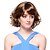 abordables Perruques Synthétiques-Perruques pour femmes Frisé Perruques de Costume Perruques de Cosplay