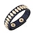 cheap Bracelets-Eruner®Candy Color Leather Rivet Pattern Bracelet(Assorted Colors)