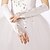 cheap Party Gloves-Lace Satin Elbow Length Glove Bridal Gloves Party/ Evening Gloves With Rhinestone