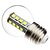 billige Elpærer-1pc 3 W LED-globepærer 100-150 lm E26 / E27 G45 18 LED Perler SMD 5050 Dekorativ Hvid 220-240 V / RoHs