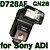 preiswerte Blitzlichter-Emoblitz D728AFS AUTOFOCUS TTL Blitzgerät für Sony DIGITAL ADI / TTL A55 A580 A450