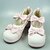 cheap Lolita Footwear-Lolita Shoes Sweet Lolita Princess High Heel Shoes Bowknot 5 CM Pink For PU Leather/Polyurethane Leather