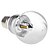 baratos Pacotes de lâmpadas-Lâmpada LED Ball E27 4W 320-360LM 3000-3500K luz branca morna (85-265V)