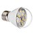 baratos Pacotes de lâmpadas-e27 2W 12x5050 SMD 140-170lm 2800-3200k luz branca quente levou bola lâmpada (220v)