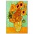 abordables Impresiones-Sunflowers, c.1889 de Vincent Van Gogh famoso lienzo envuelto para galerías