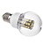 cheap Light Bulbs-LED Globe Bulbs 3000 lm E26 / E27 G60 47 LED Beads SMD 5050 Warm White 220-240 V