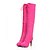 cheap Women&#039;s Shoes-Fabulous Leatherette/Suede Stiletto Heel Over The Knee Boots/Lace-Ups Party / Evening Shoes (More Colors)
