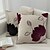 cheap Throw Pillows &amp; Covers-2 pcs Polyester Pillow Cover, Floral Country