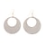 cheap Earrings-Silver Hoop Lovely Earrings