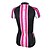 cheap Women&#039;s Cycling Clothing-SANTIC Women&#039;s Short Sleeve Cycling Jersey - Black Bike Jersey Top Breathable Quick Dry Anatomic Design Sports 100% Polyester Mountain Bike MTB Road Bike Cycling Clothing Apparel / High Elasticity