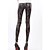 voordelige Leggings-damesmode hoge taille slang textuur metallic leggings (heup: 90-104cm lengte: 105cm)
