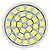 billiga Glödlampor-20pcs 2 W LED-spotlights 150-200 lm 30 LED-pärlor SMD 5050 Varmvit Kallvit 12 V