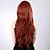 cheap Synthetic Wigs-Capless Long Red Curly High Quality Synthetic Full Bang Wings