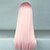 abordables Halloweeni parukad-Pelucas de Cosplay Mujer 28 pulgada Fibra resistente al calor Rosa Animé