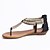 cheap Women&#039;s Shoes-Amazing  Leatherette Flat Heel Sandals With Buckle Party / Evening Shoes (More Colors)