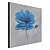 cheap Floral/Botanical Paintings-Hand-Painted Floral/Botanical One Panel Canvas Oil Painting For Home Decoration