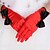 tanie Rękawiczki na przyjęcia-Satin Fingertips Moda na rękę Długość ślubne / Evening Gloves z kokardą (Więcej kolorów)