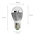 billige Elpærer-LED-globepærer 5000 lm E26 / E27 A50 15 LED Perler SMD 5630 Naturlig hvid 220-240 V / # / CE