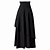 cheap Historical &amp; Vintage Costumes-Steampunk Gothic Lolita Steampunk Punk Rave Dress Skirt Women&#039;s Cotton Japanese Cosplay Costumes Black Solid Colored Medium Length