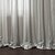 cheap Sheer Curtains-Sheer Curtains Shades Stripe Linen / Cotton Blend Jacquard