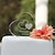 abordables Impressions et Cadeaux Personnalisés-Thème jardin Mariage Cristal Cristal Couple classique Hiver