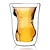 ieftine Pahare-corp subțire în formă cu perete dublu din sticlă de bere