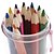 billige Skriveværktøjer-12 Farver Wooden farvede blyanter med Portable Box Set (tilfældig farve)