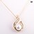 cheap Necklaces-Fashionable Alloy Austrian Crystal Pearl Necklace(Assorted Colors)