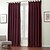cheap Curtains &amp; Drapes-Two Panels Curtain Modern , Solid Polyester Material Blackout Curtains Drapes Home Decoration For Window