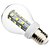 abordables Ampoules électriques-e26 / e27 conduit globe ampoules g60 21 smd 5050 280lm blanc naturel 6000k ac 220-240v