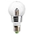 baratos Pacotes de lâmpadas-Lâmpada LED Ball E27 4W 320-360LM 3000-3500K luz branca morna (85-265V)