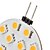 رخيصةأون مصابيح كهربائية-أضواء LED Bi Pin 210 lm G4 15 الخرز LED مصلحة الارصاد الجوية 5050 أبيض دافئ 12 V