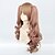 cheap Synthetic Wigs-Light Brown and Pink Mixed Color 65cm School Lolita Wig