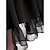 billige Lolitakjoler-Gothic Lolita Kjoler Dame Jente Chiffon Japansk Cosplay-kostymer Svart Ensfarget Ermeløs Medium Lengde / Gotisk Lolita