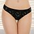 cheap Panties-Casual Embroidered T-back