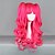 abordables Perruques de Lolita-Perruques de lolita Punk Rouge Lolita Perruque Lolita  26 pouce Perruques de Cosplay Couleur Pleine Perruque Perruques d&#039;Halloween