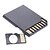 cheap Micro SD Card/TF-16GB Class 2 MicroSDHC TF Memory Card and MicroSDHC to SDHC Adapter