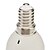 preiswerte Leuchtbirnen-1pc 3 W LED Kerzen-Glühbirnen 130-180 lm E14 C35 48 LED-Perlen SMD 5050 Dekorativ Warmes Weiß 220-240 V