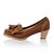 cheap Women&#039;s Heels-Suede Chunky Heel Round Toe With Tassel Party / Evening Shoes (More Colors)