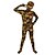 cheap Zentai Suits-Patterned Zentai Suits Ninja Zentai Cosplay Costumes Brown Print Leotard / Onesie / Zentai Lycra Halloween / High Elasticity