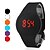 cheap Sport Watches-Men&#039;s Wrist Watch Digital Silicone Black / White / Red Touch Screen Calendar / date / day Creative Digital Purple Red Orange / LED