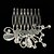 cheap Headpieces-Women&#039;s Girls&#039; Imitation Pearl Rhinestone Alloy Headpiece-Wedding Special Occasion Hair Combs