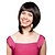 cheap Synthetic Trendy Wigs-Capless Bob Style High Temperature Wire Black Hair Wig