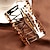 preiswerte Manschettenarmband-Damen Manschetten-Armbänder Vintage Armbänder damas Einzigartiges Design Modisch Dubai Synthetische Edelsteine Armband Schmuck Golden Für Normal