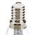 halpa Lamput-1kpl 0.5 W LED-kynttilälamput 30 lm E14 C35 3 LED-helmet SMD 5050 Joulun hääkoristelu Lämmin valkoinen 220-240 V / RoHs