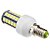 billige Lyspærer-6000lm E14 LED-kornpærer T 47 LED perler SMD 5050 Naturlig hvit 220-240V