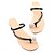 tanie Obuwie damskie-komfort palec pierścionek szpilki płaskie buty sandały damskie (więcej kolorów)